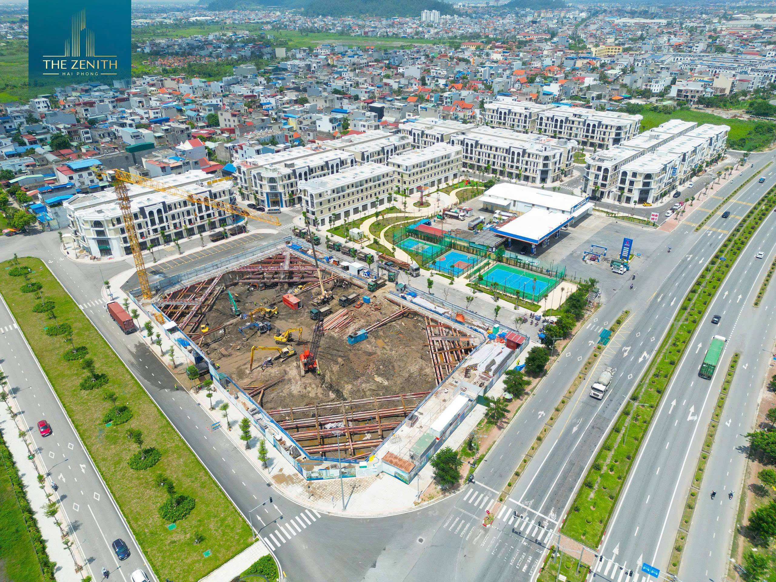 tien do thi cong the zenith hai phong